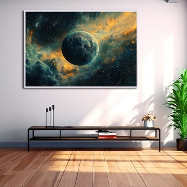 Planet Abstract Painting